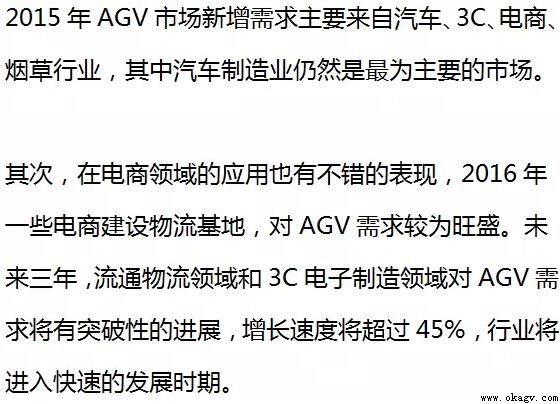 AGV技術發(fā)展現狀